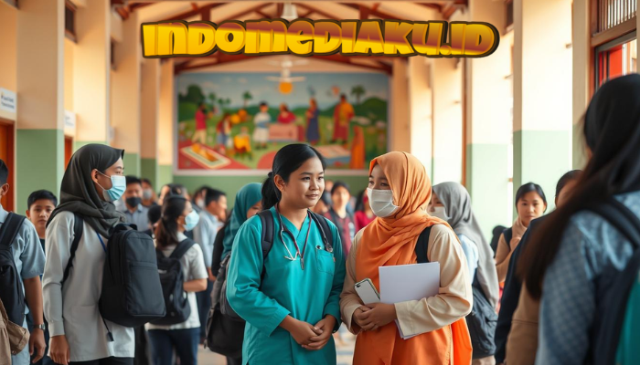 CKG di sekolah berkoordinasi dengan Puskesmas