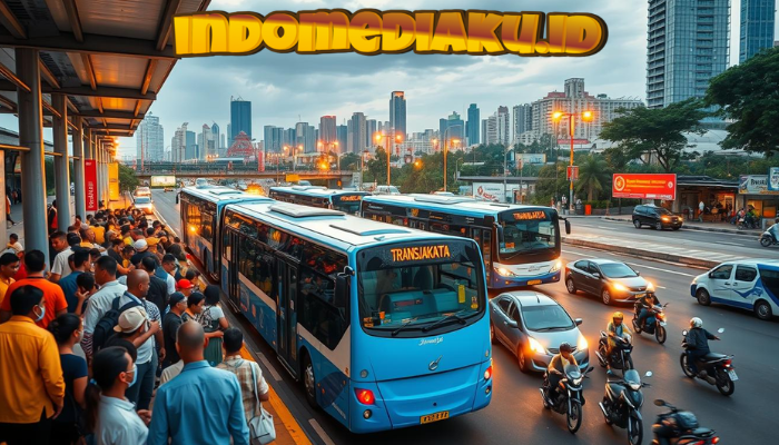 DKI kemarin, gangguan Transjakarta koridor 13 hingga JobFest 2025