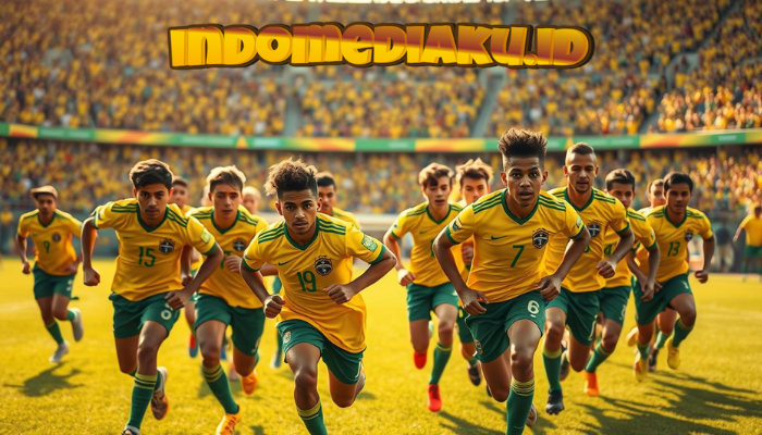 Rekap perempat final Kejuaraan Dunia U-21: Brasil tak terbendung